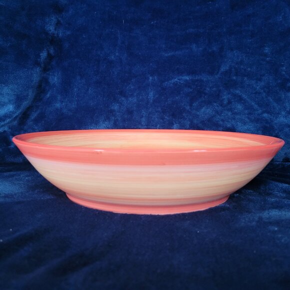 Tabletops Gallery Hand Painted Stoneware Serving Dish - Picture 2 of 6